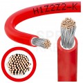 Kabel solarny ziemny H1Z2Z2-K 4mm2 jednożyłowy czerwony 1,0/1,5kV zewnętrzny bezhalogenowy Dca linka NEKU