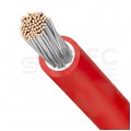 Kabel solarny ziemny H1Z2Z2-K 6mm2 jednożyłowy czerwony 1,0/1,5kV zewnętrzny bezhalogenowy Dca linka NEKU