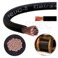 Kabel spawalniczy gumowy OnS / H01N2-D 35mm2 jednożyłowy czarny 100/100V zewnętrzny olejoodporny linka Elektrokabel