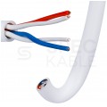 Kabel stacyjny parowany YTKSY 2x2x0,5mm2 biały 300V drut Elektrokabel