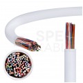 Kabel stacyjny parowany YTKSY 53x2x0,5mm2 biały 300V drut Bitner