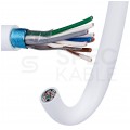 Kabel stacyjny parowany YTKSYekw 5x2x0,5mm2 biały 300V ekranowany drut Bitner