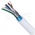 Kabel stacyjny parowany YTKSYekw 5x2x0,5mm2 biały 300V ekranowany drut Bitner