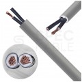 Kabel sterowniczy BiT 500 H 2x1mm2 szary 300/500V numerowany bezhalogenowy B2ca linka Bitner