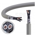 Kabel sterowniczy BiT 500 (St) CH 2x1,5mm2 szary 300/500V podwójnie ekranowany numerowany bezhalogenowy B2ca linka Bitner