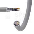 Kabel sterowniczy BiT 500 (St) CH 4x0,75mm2 szary 300/500V podwójnie ekranowany numerowany bezhalogenowy B2ca linka Bitner