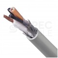 Kabel sterowniczy BiT LiHCH 2x1,5mm2 szary 300/300V ekranowany bezhalogenowy Dca linka Bitner