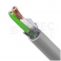 Kabel sterowniczy BiT LiHCH 3x0,75mm2 szary 300/300V ekranowany bezhalogenowy Dca linka Bitner
