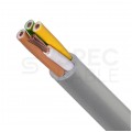 Kabel sterowniczy BiT LiHH 4x0,75mm2 szary 300/300V bezhalogenowy Dca linka Bitner