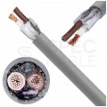 Kabel sterowniczy BiT LIYCY 2x1,5mm2 szary 300/300V ekranowany olejoodporny linka Bitner