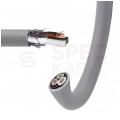 Kabel sterowniczy BiT LIYCY 3x0,5mm2 szary 300/300V ekranowany olejoodporny linka Bitner