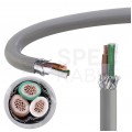 Kabel sterowniczy BiT LIYCY 3x1mm2 szary 300/300V ekranowany olejoodporny linka Bitner
