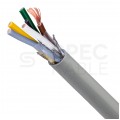 Kabel sterowniczy BiT LIYCY 5x0,75mm2 szary 300/300V ekranowany olejoodporny linka Bitner