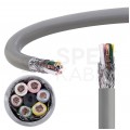 Kabel sterowniczy BiT LIYCY 6x0,5mm2 szary 300/300V ekranowany olejoodporny linka Bitner
