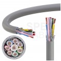 Kabel sterowniczy BiT LIYCY 8x0,75mm2 szary 300/300V ekranowany olejoodporny linka Bitner