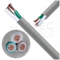 Kabel sterowniczy BiT LIYY 3x0,5mm2 szary 300/300V olejoodporny linka Bitner