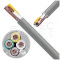 Kabel sterowniczy BiT LIYY 4x0,75mm2 szary 300/300V olejoodporny linka Bitner