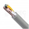 Kabel sterowniczy BiT LIYY 4x0,75mm2 szary 300/300V olejoodporny linka Bitner