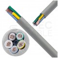 Kabel sterowniczy BiT LIYY 5x0,75mm2 szary 300/300V olejoodporny linka Bitner