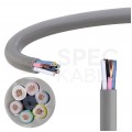 Kabel sterowniczy BiT LIYY 6x0,5mm2 szary 300/300V olejoodporny linka Bitner