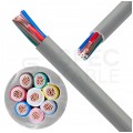 Kabel sterowniczy BiT LIYY 8x0,75mm2 szary 300/300V olejoodporny linka Bitner