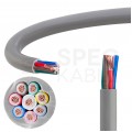 Kabel sterowniczy BiT LIYY 8x1mm2 szary 300/300V olejoodporny linka Bitner