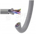 Kabel sterowniczy ELITRONIC-CY LIYCY 10x0,14mm2 szary 250/350V ekranowany olejoodporny linka TKD