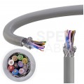 Kabel sterowniczy ELITRONIC-CY LIYCY 10x0,14mm2 szary 250/350V ekranowany olejoodporny linka TKD