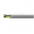 Kabel sterowniczy ELITRONIC-CY LIYCY 12x0,14mm2 szary 250/350V ekranowany olejoodporny linka TKD