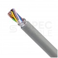 Kabel sterowniczy ELITRONIC-CY LIYCY 16x0,14mm2 szary 250/350V ekranowany olejoodporny linka TKD