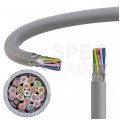 Kabel sterowniczy ELITRONIC-CY LIYCY 18x0,75mm2 szary 250/500V ekranowany olejoodporny linka TKD