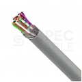 Kabel sterowniczy ELITRONIC-CY LIYCY 20x0,5mm2 szary 250/500V ekranowany olejoodporny linka TKD