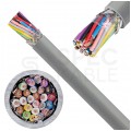 Kabel sterowniczy ELITRONIC-CY LIYCY 25x0,25mm2 szary 250/500V ekranowany olejoodporny linka TKD