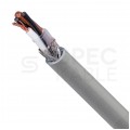 Kabel sterowniczy ELITRONIC-CY LIYCY 2x0,14mm2 szary 250/350V ekranowany olejoodporny linka TKD