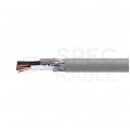 Kabel sterowniczy ELITRONIC-CY LIYCY 2x0,34mm2 szary 250/500V ekranowany olejoodporny linka TKD