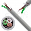 Kabel sterowniczy ELITRONIC-CY LIYCY 3x0,34mm2 szary 250/500V ekranowany olejoodporny linka TKD