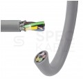 Kabel sterowniczy ELITRONIC-CY LIYCY 5x0,25mm2 szary 250/500V ekranowany olejoodporny linka TKD
