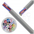 Kabel sterowniczy ELITRONIC LIYY 14x0,25mm2 szary 250/500V olejoodporny linka TKD