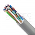 Kabel sterowniczy ELITRONIC LIYY 21x0,25mm2 szary 250/500V olejoodporny linka TKD