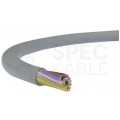 Kabel sterowniczy ELITRONIC LIYY 21x0,25mm2 szary 250/500V olejoodporny linka TKD