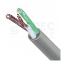 Kabel sterowniczy ELITRONIC LIYY 3x0,14mm2 szary 250/350V olejoodporny linka TKD