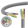 Kabel sterowniczy ELITRONIC LIYY 4x0,14mm2 szary 250/350V olejoodporny linka TKD