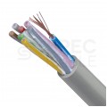 Kabel sterowniczy ELITRONIC LIYY 8x0,14mm2 szary 250/350V olejoodporny linka TKD