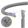 Kabel sterowniczy ELITRONIC LIYY 8x0,14mm2 szary 250/350V olejoodporny linka TKD