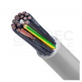 Kabel sterowniczy JZ-500 18x0,75mm2 szary 300/500V numerowany olejoodporny linka Helukabel