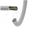 Kabel sterowniczy JZ-500 18x0,75mm2 szary 300/500V numerowany olejoodporny linka Helukabel