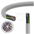 Kabel sterowniczy JZ-500 18x0,75mm2 szary 300/500V numerowany olejoodporny linka Helukabel