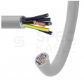 Kabel sterowniczy JZ-500 7x0,75mm2 szary 300/500V numerowany olejoodporny linka Helukabel