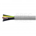 Kabel sterowniczy JZ-500 7x0,75mm2 szary 300/500V numerowany olejoodporny linka Helukabel