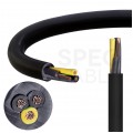 Kabel sterowniczy JZ-600 3x1,5mm2 czarny 0,6/1kV zewnętrzny numerowany olejoodporny linka Helukabel